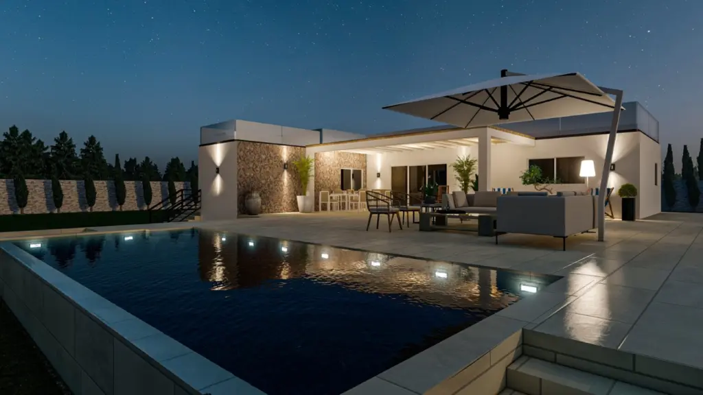 Villa Backyard Design – Dubai, UAE